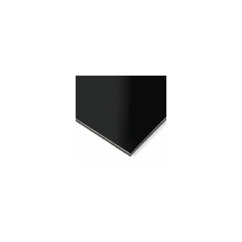 PLACA 0,20 PARED LITE PRETO G/MATE ESPESSURA 3MM 3,05X1,5 MT