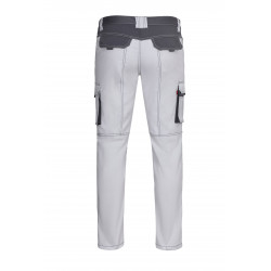 Pantalon stretch bi-colore 103031S