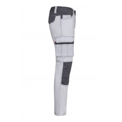 Pantalon stretch bi-colore 103031S
