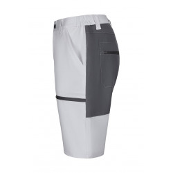 Bermuda de trekking en stretch bi-colore 103032S Bermuda de trekking en stretch bi-colore 103032S