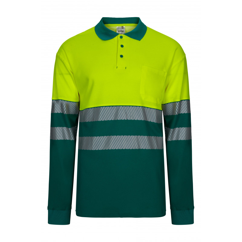 POLO ALGODÃO BICOLOR ML RS 305525 POLO ALGODÃO BICOLOR ML RS 305525