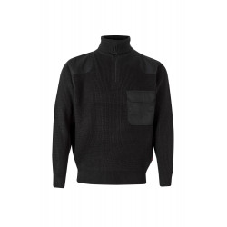 QUARTER ZIP KNITTED JUMPER 101
