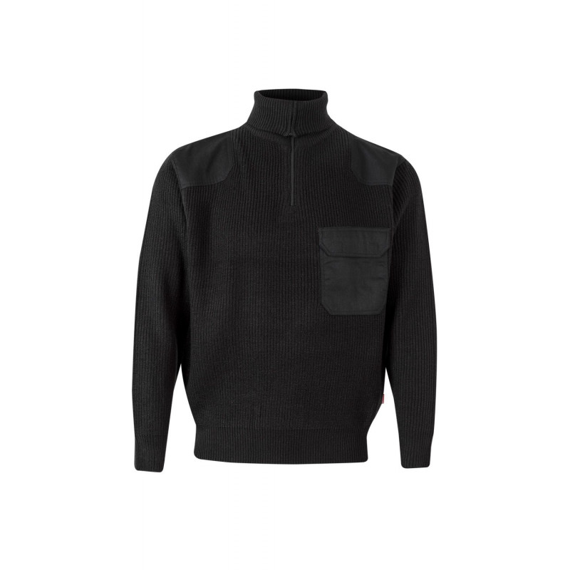 QUARTER ZIP KNITTED JUMPER 101