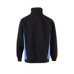 SWEAT BICOLORE DEMI-ZIP 105704 SWEAT BICOLORE DEMI-ZIP 105704