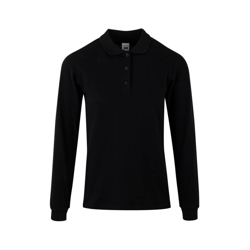 POLO MANGA LARGA MUJER PL200WC
